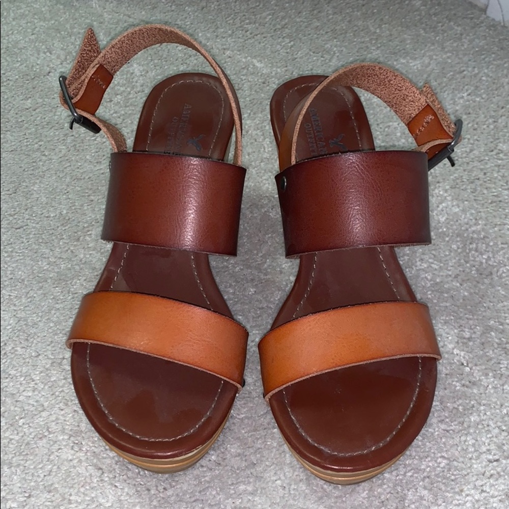 American Eagle Wedge Sandals